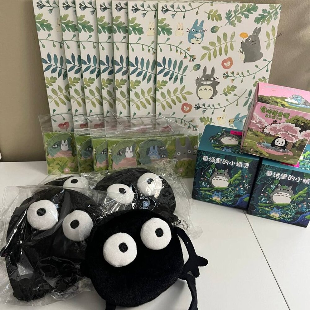 Totoro Studio Ghibli Stationery & Blind Box Lot